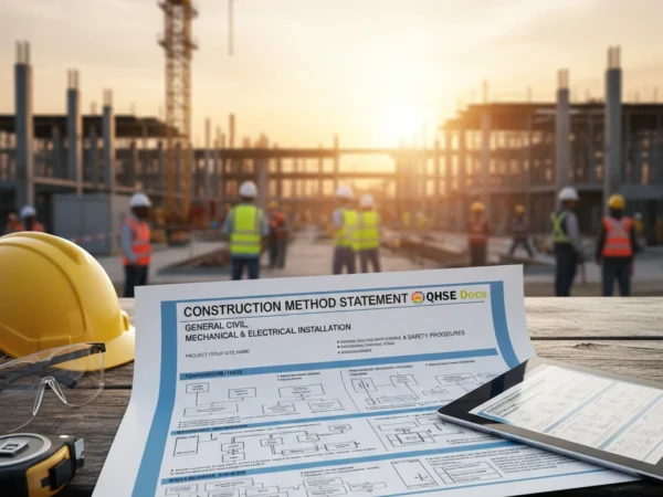 Draft Construction Method Statement for General Civil, Mechanical and Electrical Installation