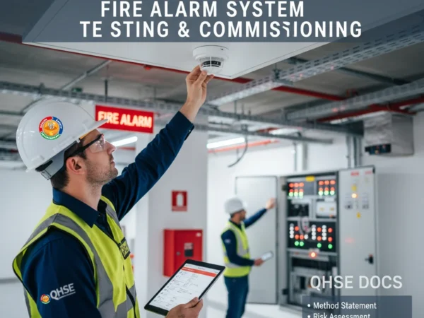 Method Statement Submittal for Testing & Commissioning of Fire Alarm System