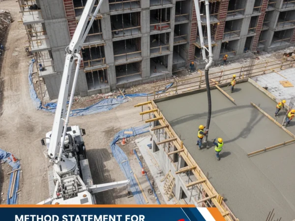 Method Statement for Concrete & Screed Pumping