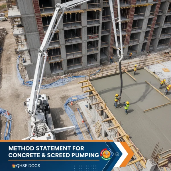 Method Statement for Concrete & Screed Pumping