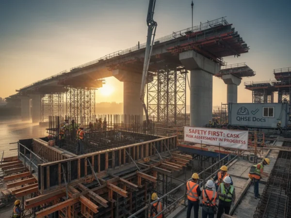 Risk Assessment for Cast in-situ I Girder, Pier Cap and Deck Slab