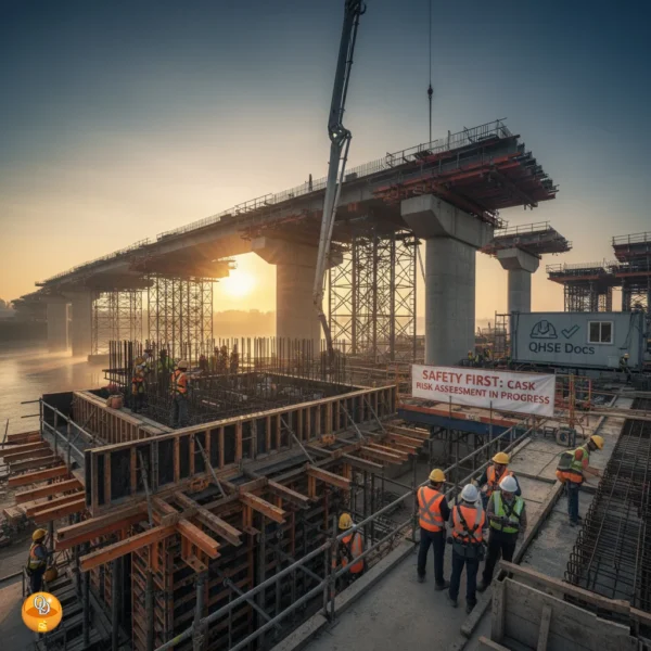 Risk Assessment for Cast in-situ I Girder, Pier Cap and Deck Slab