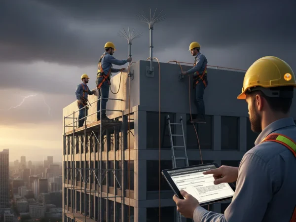 Risk Assessment for Installation of Lightning Protection System