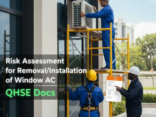Risk Assessment for Removal&Installation of Window AC